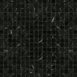 Kamenná mozaika Premium Mosaic Stone černá 30x30 cm leštěná STMOS15BKP (bal.1,020 m2)