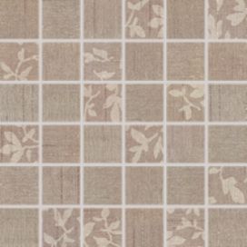 Mozaika Rako Textile hnědá 30x30 cm mat WDM05103.1