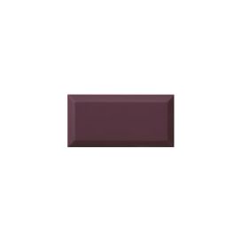 Obklad Ribesalbes Chic Colors plum bisel 10x20 cm lesk CHICC1869
