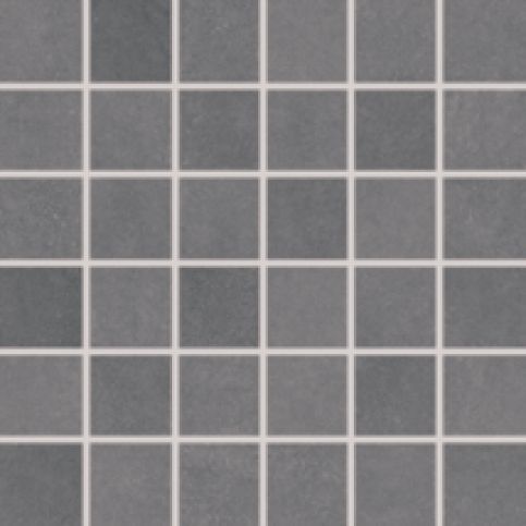 Mozaika Rako Clay tmavě šedá 30x30 cm, mat, rektifikovaná DDM06642.1 - Siko - koupelny - kuchyně