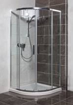 Sprchový kout čtvrtkruh 100x100 cm SAT TEX SIKOTEXS100CRT - Siko - koupelny - kuchyně