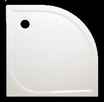 Sprchová vanička čtvrtkruhová SIKO 80x80 cm akrylát FLA80S - Siko - koupelny - kuchyně
