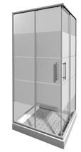 Sprchový kout čtverec 90x90 cm Jika Lyra Plus H2513820006651 - Siko - koupelny - kuchyně