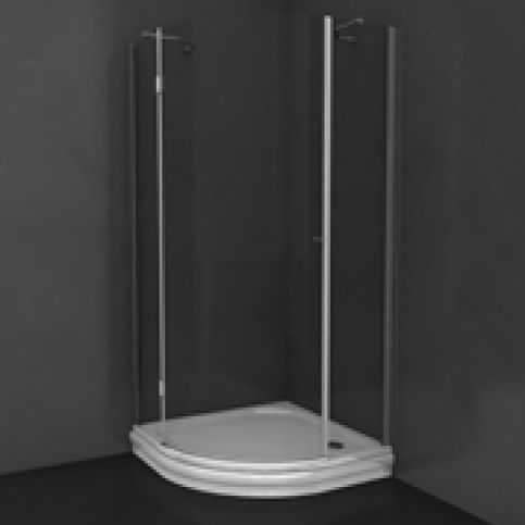 Sprchový kout Anima T-Comfort čtvrtkruh 90 cm, R 550, čiré sklo, chrom profil TCS390T - Siko - koupelny - kuchyně