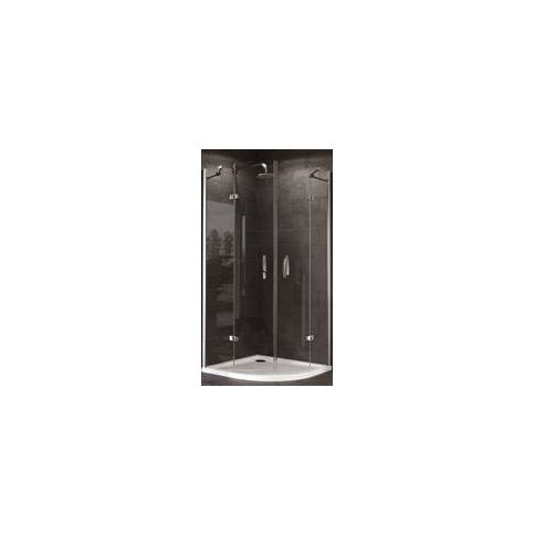 Sprchový kout Huppe Strike čtvrtkruh 100 cm, R 550, čiré sklo, chrom profil, univerzální 430804.092. - Siko - koupelny - kuchyně