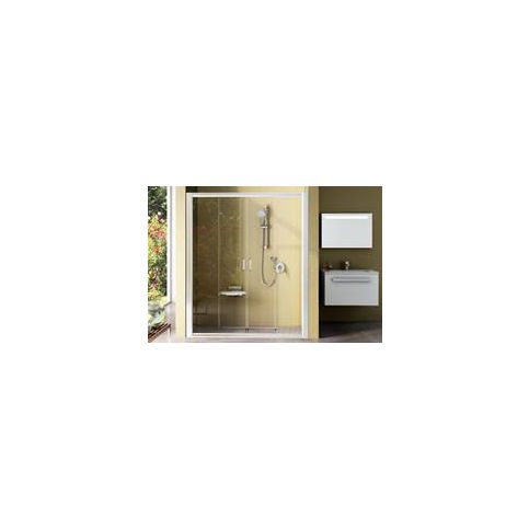 Sprchové dveře Ravak Rapier posuvné 190 cm, čiré sklo, bílý profil 0ONL0100Z1 - Siko - koupelny - kuchyně