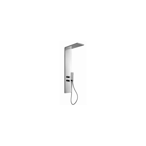 Sprchový systém Paffoni s termostatickou baterií, 1 funkce, hranatý ZCOL670 - Siko - koupelny - kuchyně