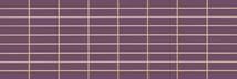 Dekor Fineza Velvet violeta prořez 25x73 cm lesk MVELVETVI - Siko - koupelny - kuchyně