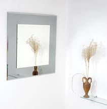 Zrcadlo s fazetou Amirro Tomáš 60x60 cm šedá 701-039 - Siko - koupelny - kuchyně