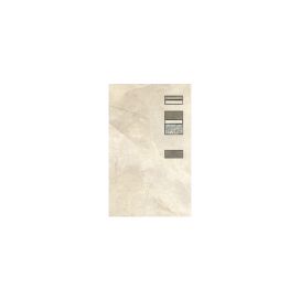 Dekor Ege Alviano bianco 25x40 cm mat ALV01DAN25