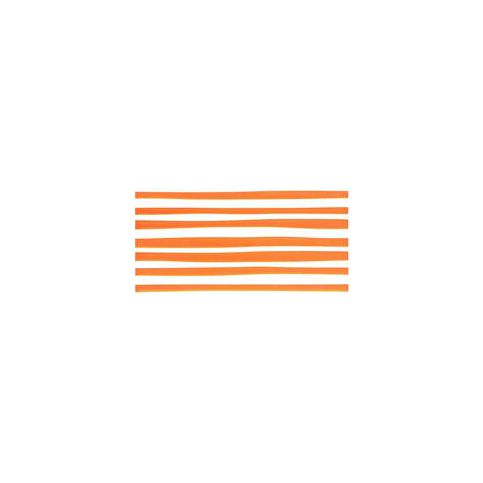 Dekor Fineza Happy oranžová 20x40 cm, lesk WITMB331 - Siko - koupelny - kuchyně