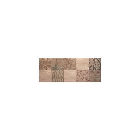 Dekor Venus Loft brown 20x50 cm, mat DLOFTBR - Siko - koupelny - kuchyně