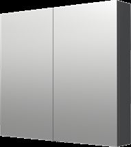 Zrcadlová skříňka Naturel 80x72 cm lamino šedostříbrná GALCA180 - Siko - koupelny - kuchyně