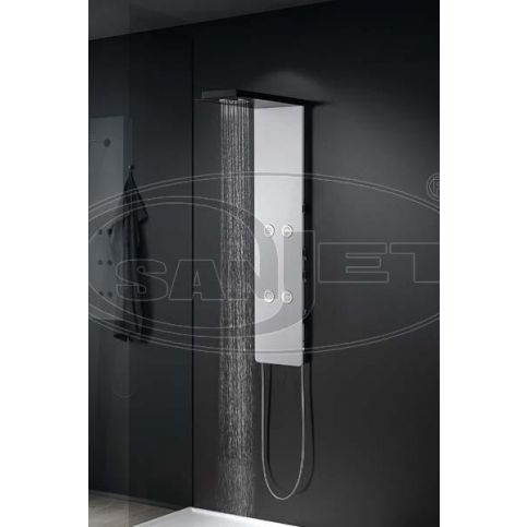 SANJET Nástěnný sprchový panel NEFELE s pákovou baterie - KERAMIKA SOUKUP a.s.