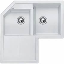 Granitový dřez Blanco METRA 9 E bílá - Siko - koupelny - kuchyně