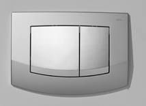 Ovládací tlačítko Tece Ambia plast chrom mat 9240253 - Siko - koupelny - kuchyně