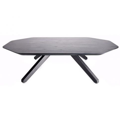 Konferenční stolek X table, černá - Designovynabytek.cz