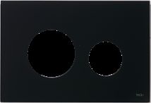 Kryt ovládacího tlačítka Tece Loop sklo černá 9240674 - Siko - koupelny - kuchyně