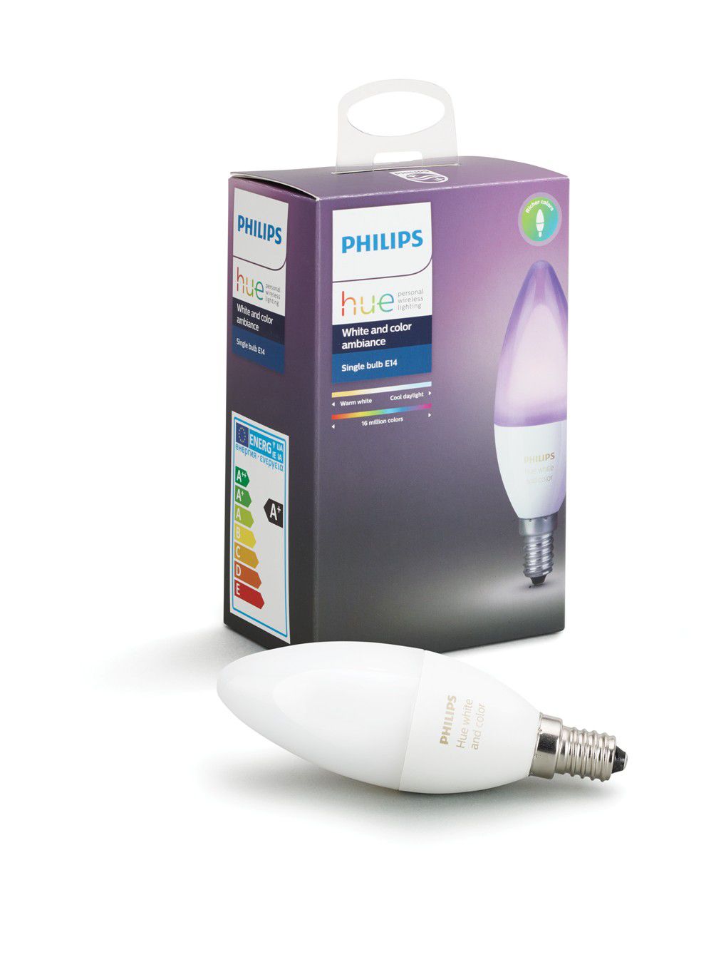 Philips Hue White and Color Ambiance 6,5W E14 - alza.cz