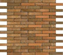 Kamenná mozaika Premium Mosaic Stone oranžová 30x30 cm mat STMOS1575ORW (bal.1,020 m2) - Siko - koupelny - kuchyně