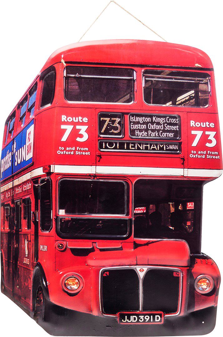 Nástěnná dekorace Tottenham Bus - KARE