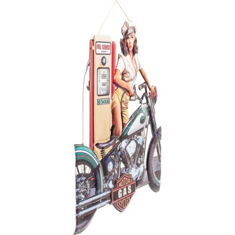Nástěnná dekorace Motorbike Girl - KARE