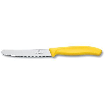 Nůž na rajčata Victorinox 11 cm žlutý - alza.cz