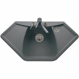 Sinks granitový dřez NAIKY 980 Titanium