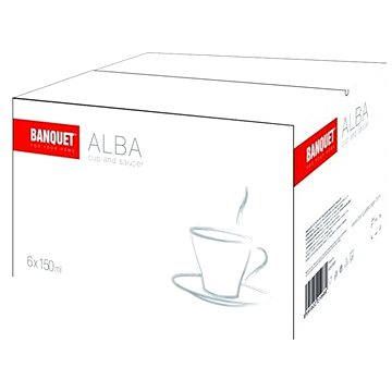 BANQUET Sada šálků s podšálky 6ks 150ml ALBA A02888 - alza.cz
