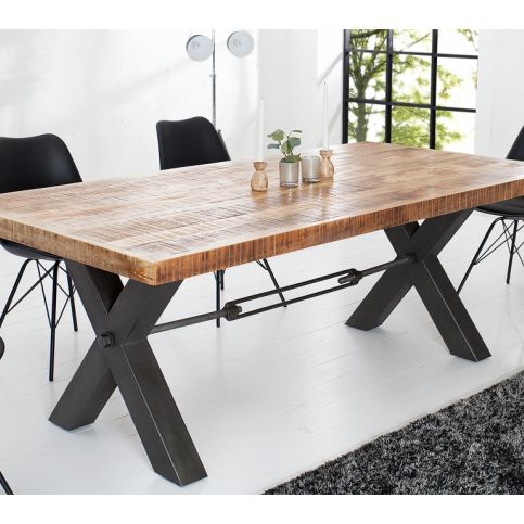 INV Jídelní stůl Tool 240cm mango - Design4life