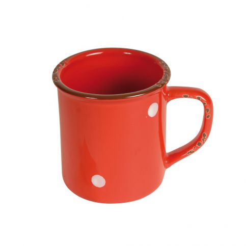 Červený keramický hrnek Antic Line Cup Red, výška 9,5 cm - Bonami.cz