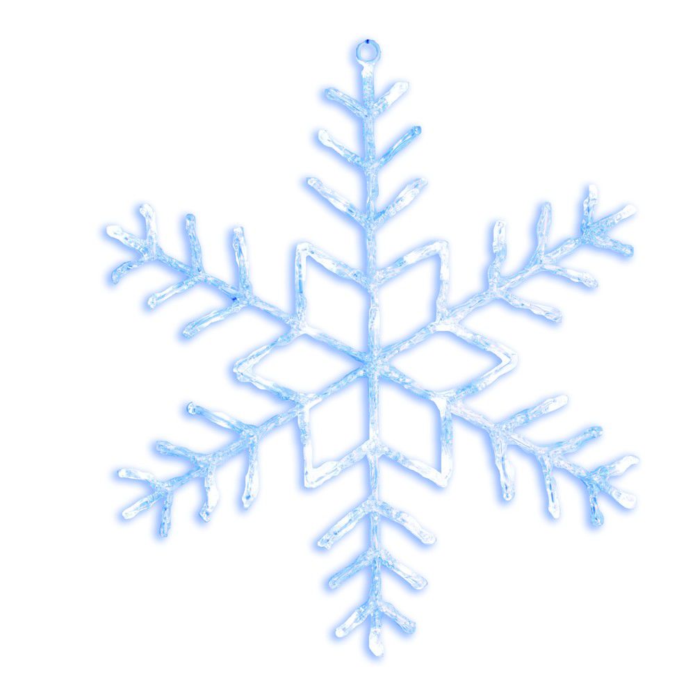 Svítící LED dekorace Best Season Merry Snowflake, Ø 80 cm - Bonami.cz