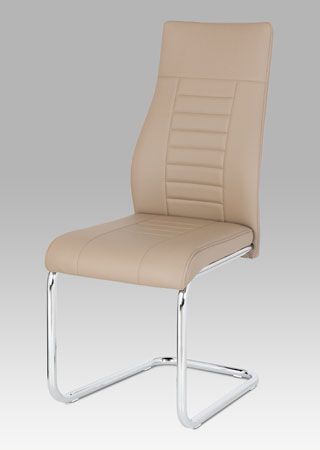 Autronic Jídelní židle HC-955 CAP koženka cappuccino - DEKORHOME.CZ