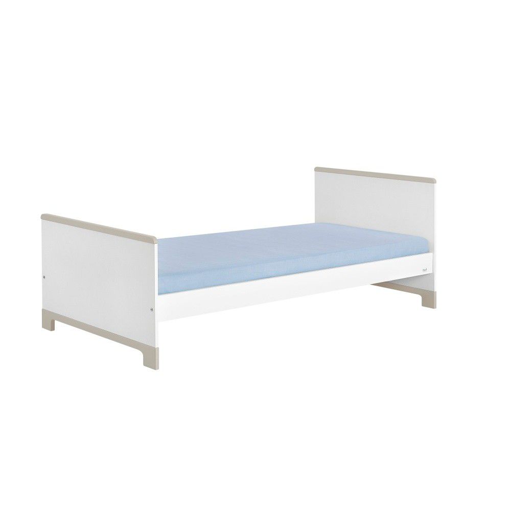 Bílo-šedá dětská postel Pinio Mini, 200 x 90 cm - Bonami.cz