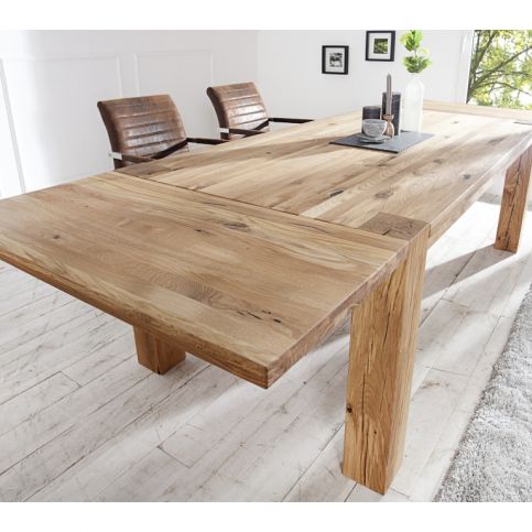 INV Rozkládací jídelní stůl Regata, 160-240cm, dub - Design4life