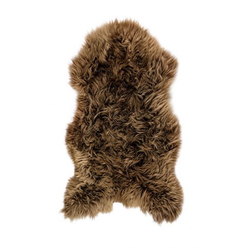 Hnědá ovčí kožešina Arctic Fur Swedo, 110 x 60 cm - Bonami.cz