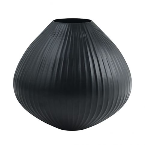 Černá váza Fuhrhome Oslo, Ø 30 cm - Bonami.cz