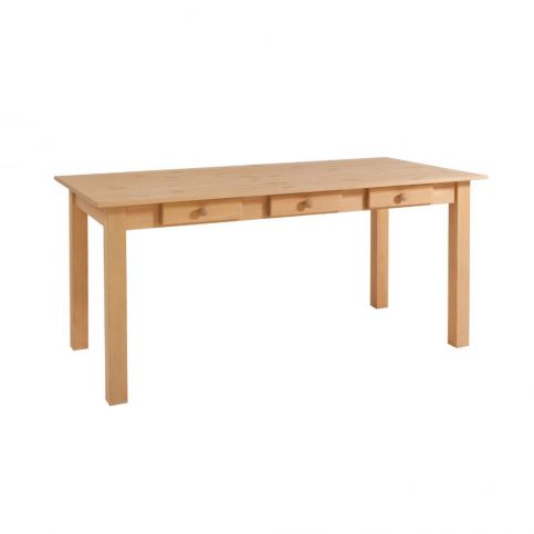 Jídelní stůl z borovicového dřeva Støraa Jamie, 80 x 160 cm - Bonami.cz