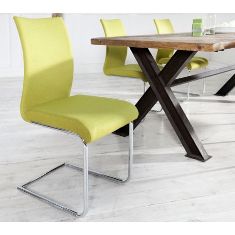 INV Jídelní židle DURHAM žlutá - Design4life