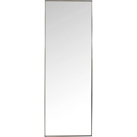 Zrcadlo Curve Rectangular 200×70 cm - přírodní ocel - KARE