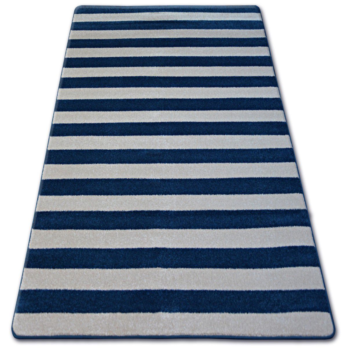  Kusový koberec SKETCH Stripes modro-bílý 180x270 - Z-ciziny.cz