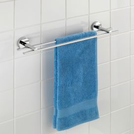 Dvojitý držák na ručníky, koupelnový držák na ručníky, Vacuum-Loc, Wenko
