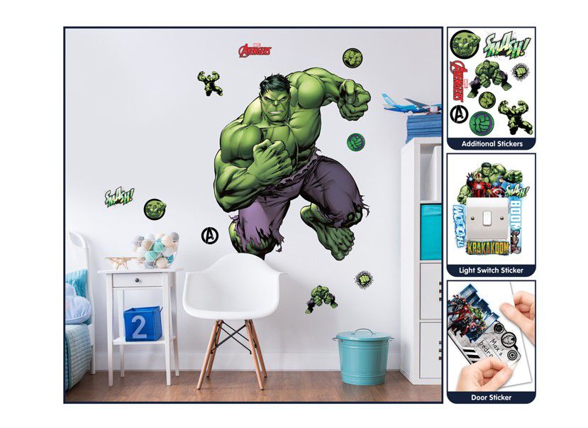 Hulk - samolepka na zeď - GLIX DECO s.r.o.