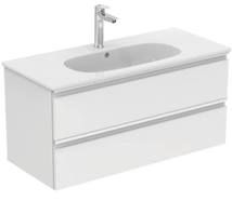 Koupelnová skříňka pod umyvadlo Ideal Standard Tesi 80x44x49 cm bílá lesk T0051OV - Siko - koupelny - kuchyně