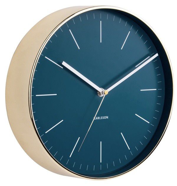 Designové nástěnné hodiny 5695BL Karlsson 28cm - FORLIVING