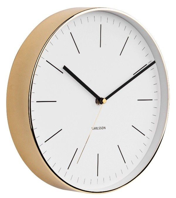 Designové nástěnné hodiny 5695WH Karlsson 28cm - FORLIVING