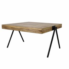 Bonami.cz: Odkládací stolek s deskou z mangového dřeva HSM collection Seon, délka 60 cm
