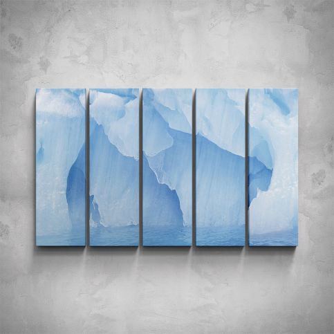 5-dílný obraz - Ledovec - PopyDesign - Popydesign
