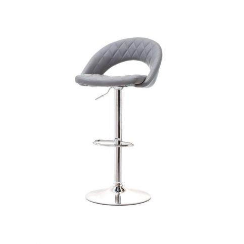 design4life Barová židle Nela šedá - Design4life