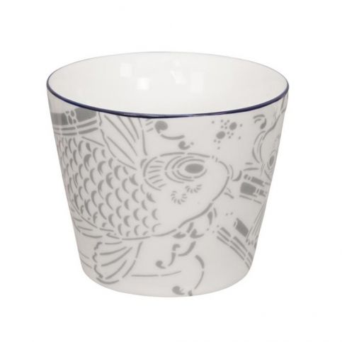 Šedo-bílý porcelánový hrnek Tokyo Design Studio Shiki, 180 ml - Bonami.cz